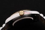 Rolex replica datejust acciaio oro black barrette jubilèè orologio replica copia imitazione 4us413 - immagine 8