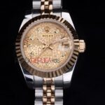 Rolex replica datejust lady acciaio oro centenario jubilèè orologio replica copia imitazione 4us414