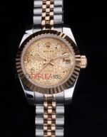 Rolex replica datejust lady acciaio oro centenario jubilèè orologio replica copia imitazione 4us414