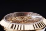 Rolex replica datejust lady acciaio oro centenario jubilèè orologio replica copia imitazione 4us414 - immagine 7