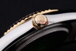 Rolex replica datejust acciaio oro argentèè centenario jubilèè orologio replica copia imitazione 4us415 - immagine 8