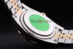 Rolex replica datejust acciaio oro argentèè centenario jubilèè orologio replica copia imitazione 4us415 - immagine 9