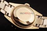 Rolex replica datejust oro argentèè full brillantini jubilèè orologio replica copia imitazione 4us417 - immagine 9
