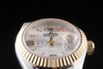 Rolex replica datejust acciaio oro argentèè centenario jubilèè orologio replica copia imitazione 4us419 - immagine 6