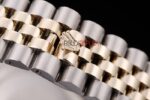 Rolex replica datejust acciaio oro argentèè flower jubilèè orologio replica copia imitazione 4us422 - immagine 10