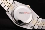 Rolex replica datejust acciaio oro argentèè flower jubilèè orologio replica copia imitazione 4us422 - immagine 8