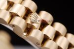 Rolex replica datejust full oro argentèè centenario jubilèè orologio replica copia imitazione 4us423 - immagine 9
