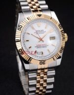 Rolex replica turn-o-graph acciaio oro white dial barrette jubilèè orologio replica copia imitazione 4us425