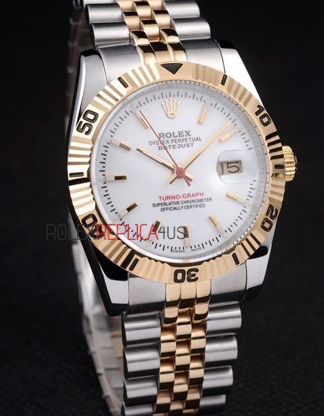 virtuemart_product_6418rolex-replica-orologi-copia-imitazione-rolex-omega Rolex replica turn-o-graph acciaio oro white dial barrette jubilèè orologio replica copia imitazione 4us425 - immagine 1