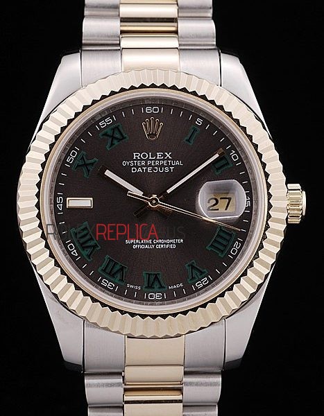 virtuemart_product_6444rolex-replica-orologi-copia-imitazione-rolex-omega Rolex replica datejust acciaio oro ardesia green roman jubilèè orologio replica copia imitazione 4us428 - immagine 1
