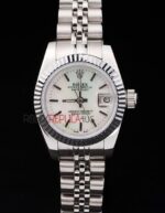Rolex replica datejust acciaio lady madreperla barrette jubilèè orologio replica copia imitazione 4us430