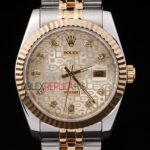 Rolex replica datejust acciaio oro centenario jubilèè orologio replica copia imitazione 4us431