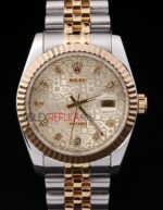 Rolex replica datejust acciaio oro centenario jubilèè orologio replica copia imitazione 4us431