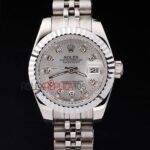 Rolex replica datejust acciaio lady argentèè brillantini jubilèè orologio replica copia imitazione 4us433