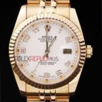 Rolex replica datejust gold white arab jubilèè orologio replica copia imitazione 4us436