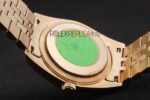 Rolex replica datejust gold black barrette jubilèè orologio replica copia imitazione 4us437 - immagine 8
