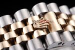 Rolex replica datejust acciaio oro centenario 369 jubilèè orologio replica copia imitazione 4us439 - immagine 10
