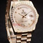 Rolex replica daydate pearlmaster rose gold brillantini orologio replica copia imitazione 4us441