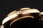 Rolex replica daydate pearlmaster rose gold brillantini orologio replica copia imitazione 4us441 - immagine 7