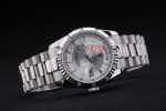 Rolex replica daydate pearlmaster acciaio argentèè barrette orologio replica copia imitazione 4us443 - immagine 6