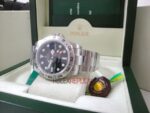 Rolex replica explorer II black dial acciaio 42mm big new basilea replica copia imitazione 4us510 - immagine 8