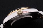 Rolex replica daydate acciaio oro white roman orologio replica copia imitazione 4us444 - immagine 7