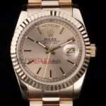 Rolex replica daydate oro giallo barrette orologio replica copia imitazione 4us449