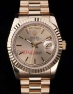 Rolex replica daydate oro giallo barrette orologio replica copia imitazione 4us449