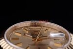 Rolex replica daydate oro giallo barrette orologio replica copia imitazione 4us449 - immagine 7