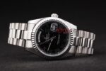 Rolex replica daydate acciaio black roman orologio replica copia imitazione 4us453 - immagine 6