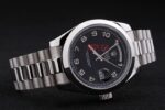 Rolex replica daydate acciaio black arab orologio replica copia imitazione 4us454 - immagine 5