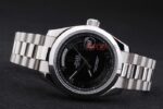 Rolex replica daydate acciaio black arab orologio replica copia imitazione 4us454 - immagine 6