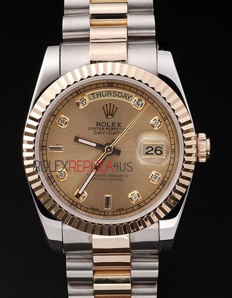 virtuemart_product_6732rolex-replica-orologi-copia-imitazione-rolex-omega Rolex replica daydate acciaio oro gold dial orologio replica copia imitazione 4us455 - immagine 1