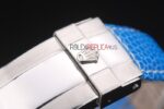 Rolex replica daytona beach celeste strip leather orologio replica copia imitazione 4us460 - immagine 10
