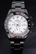 Rolex replica daytona pro-hunter white dial orologio replica copia imitazione 4us462 - immagine 3