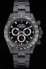 Rolex replica daytona pro-hunter full pvd orologio replica copia imitazione 4us463 - immagine 3