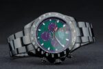 Rolex replica daytona pro-hunter black venom green orologio replica copia imitazione 4us466 - immagine 5