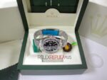 Rolex replica explorer II black dial acciaio 42mm big new basilea replica copia imitazione 4us510 - immagine 9