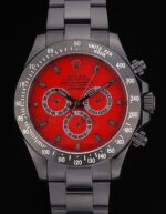 Rolex replica daytona pro-hunter pvd red dial orologio replica copia imitazione 4us467
