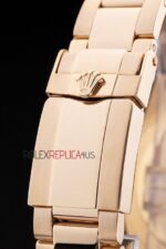 Rolex replica daytona oro giallo full brillantini black dial orologio replica copia imitazione 4us468 - immagine 9