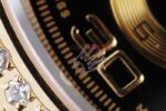 Rolex replica daytona oro giallo full brillantini black dial orologio replica copia imitazione 4us468 - immagine 7