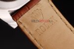 Rolex replica daytona vip pelle acciaio dial panda cinturino cuoio orologio replica copia imitazione 4us471 - immagine 11