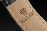 Rolex replica daytona oro giallo SARU full brillantini strip leather orologio replica copia imitazione 4us475 - immagine 8