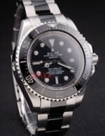 Rolex replica deepsea seadweller acciaio ceramichon orologio replica copia imitazione 4us502 - immagine 3