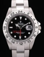 Rolex replica explorer II black dial acciaio replica copia imitazione 4us506