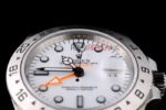 Rolex replica explorer II white dial acciaio 42mm big new basilea replica copia imitazione 4us509 - immagine 7
