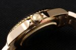Rolex replica GMT master II oro occhio di tigre argentèè dial orologio replica copia imitazione 4us493 - immagine 8