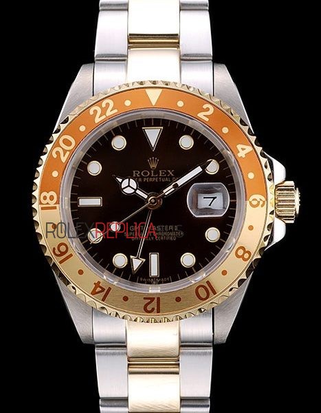 virtuemart_product_7241rolex-replica-orologi-copia-imitazione-rolex-omega Rolex replica GMT master II acciaio oro occhio di tigre black dial orologio replica copia imitazione 4us494 - immagine 1