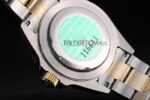 Rolex replica GMT master II acciaio oro occhio di tigre black dial orologio replica copia imitazione 4us494 - immagine 9
