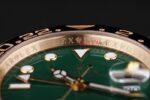 Rolex replica GMT master II full oro green dial orologio replica copia imitazione 4us495 - immagine 8